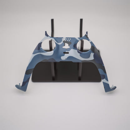Blue Camo PS5 DualSense trim shell faceplate