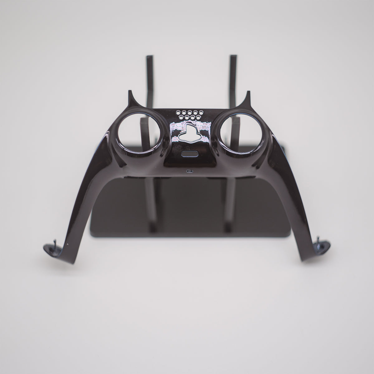 Gloss Black PS5 DualSense trim shell faceplate