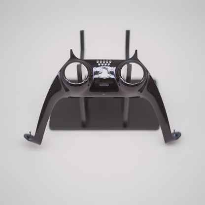 Gloss Black PS5 DualSense trim shell faceplate