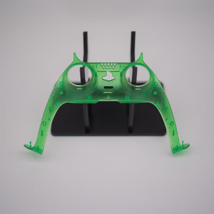 Green Transparent PS5 DualSense trim shell faceplate