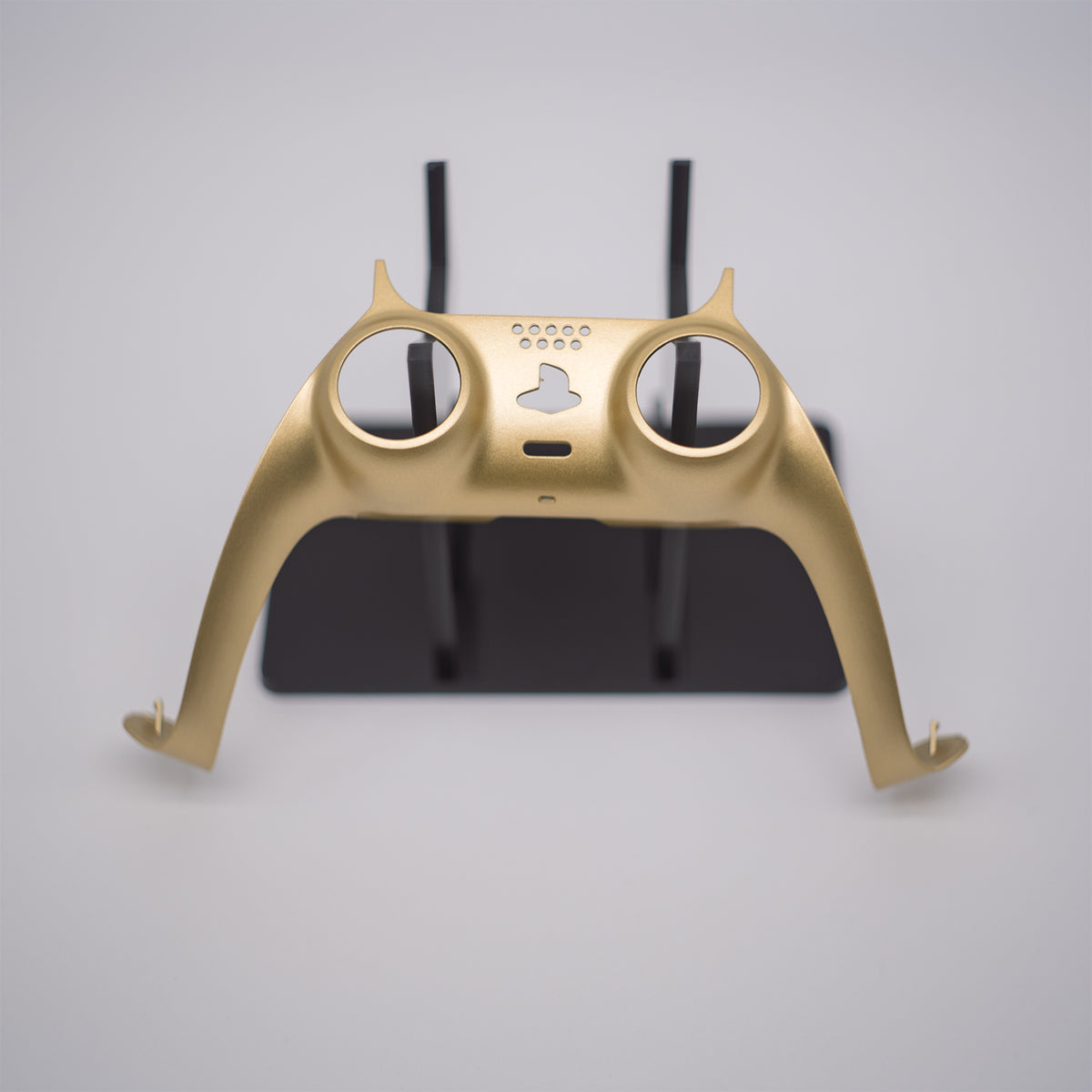 Matte Gold PS5 DualSense trim shell faceplate