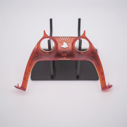 Red Transparent PS5 DualSense trim shell faceplate
